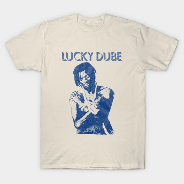 LUCKY -DUBE // VINTAGE 1996 T-Shirt by ST-12